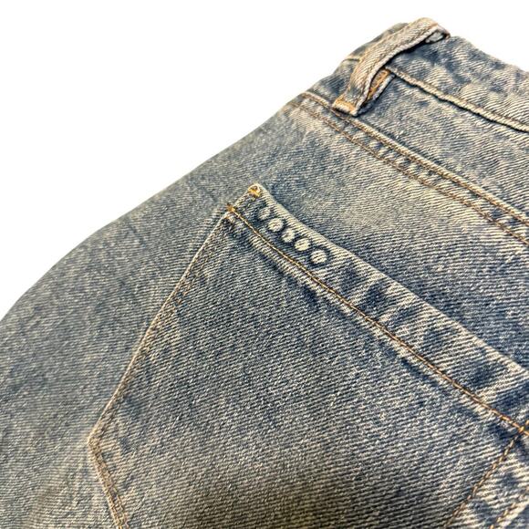 Blank NYC The Baxter Jeans Size 25 High Waist Distressed Raw Hem Denim Pants - Picture 4 of 8